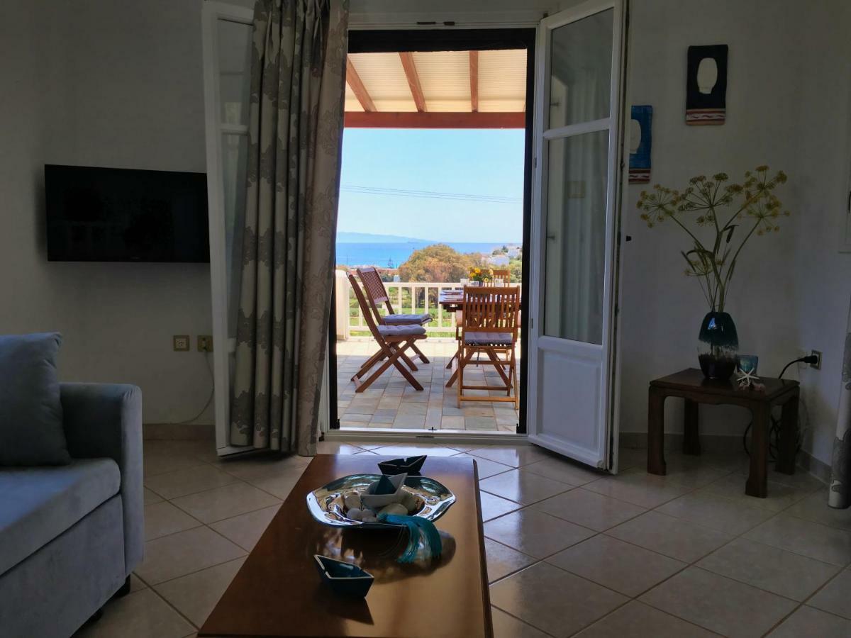 Anthoula'S Sea View Apartment Piso Livadi Buitenkant foto